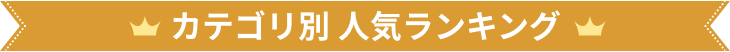 カテゴリ別人気ランキング