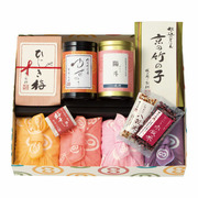 京都 八代目儀兵衛 名入れお米ギフト ガーゼA