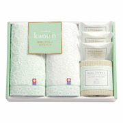 今治かのん タオルと環境にやさしい石けんセットC