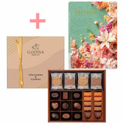 【旬ギフト】ゴディバ チョコレート＆クッキーアソートメントBとプルミエ シャルマン