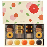 【旬ギフト】パティスリー キハチ 名入れ季節のゼリーと焼菓子ギフトB