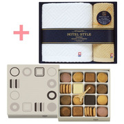 【旬ギフト】アンリ・シャルパンティエ  プティ・タ・プティMと今治ホテルスタイルタオルDのセット