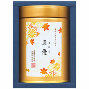 【旬ギフト】伊藤茶園 名入れ宇治煎茶1缶〈紅葉〉