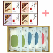 【旬ギフト】柿安 牛肉しぐれ煮詰合せAと銘柄米食べ比べセット5袋