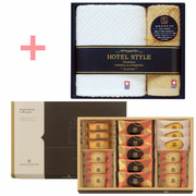 【旬ギフト】アンリ・シャルパンティエ  アンリ・セゾン・コレクションSボックスと今治ホテルスタイルタオルAのセット