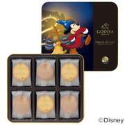 【旬ギフト】ゴディバ×ファンタジア チーズケーキラングドシャクッキーアソートメント18枚入