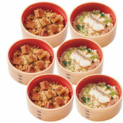 【旬ギフト】国産鰻ごはんと鯛ごはん6個セット