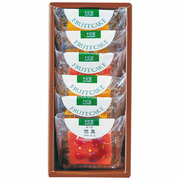 千疋屋 名入れカットフルーツケーキセットA