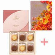 ゴディバ ショコラ＆ブラン ラングドシャクッキーアソートメント18枚入とプルミエ マニフィーク