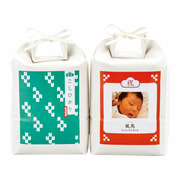 越後ファーム 写真＆名入れ 食べ比べ米ギフト2種