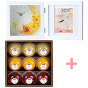 「ひよこクラブ」なりきり表紙 写真＆名入れフォトフレーム クレセントムーン イエローとたかはた果樹園 ゼリーギフト9個入り