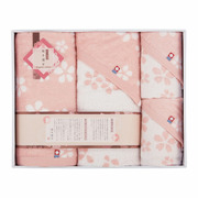 今治桜の結び オーガニックタオルセットD