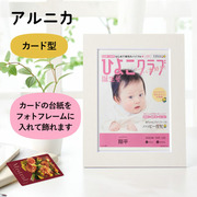 「ひよこクラブ」なりきり表紙 写真＆名入れカタログ ミストラルe-order フレーム付き アルニカ