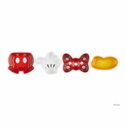 ル・クルーゼ ミッキー＆ミニー ミニ・ディッシュ（4個入り）