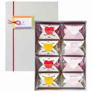 ドルチェデュオ 名入れOMEDETAIスープ＆味噌汁最中セット8個入