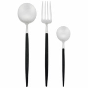 クチポール GOAブラック×シルバー デザートタイム用3pcsセット